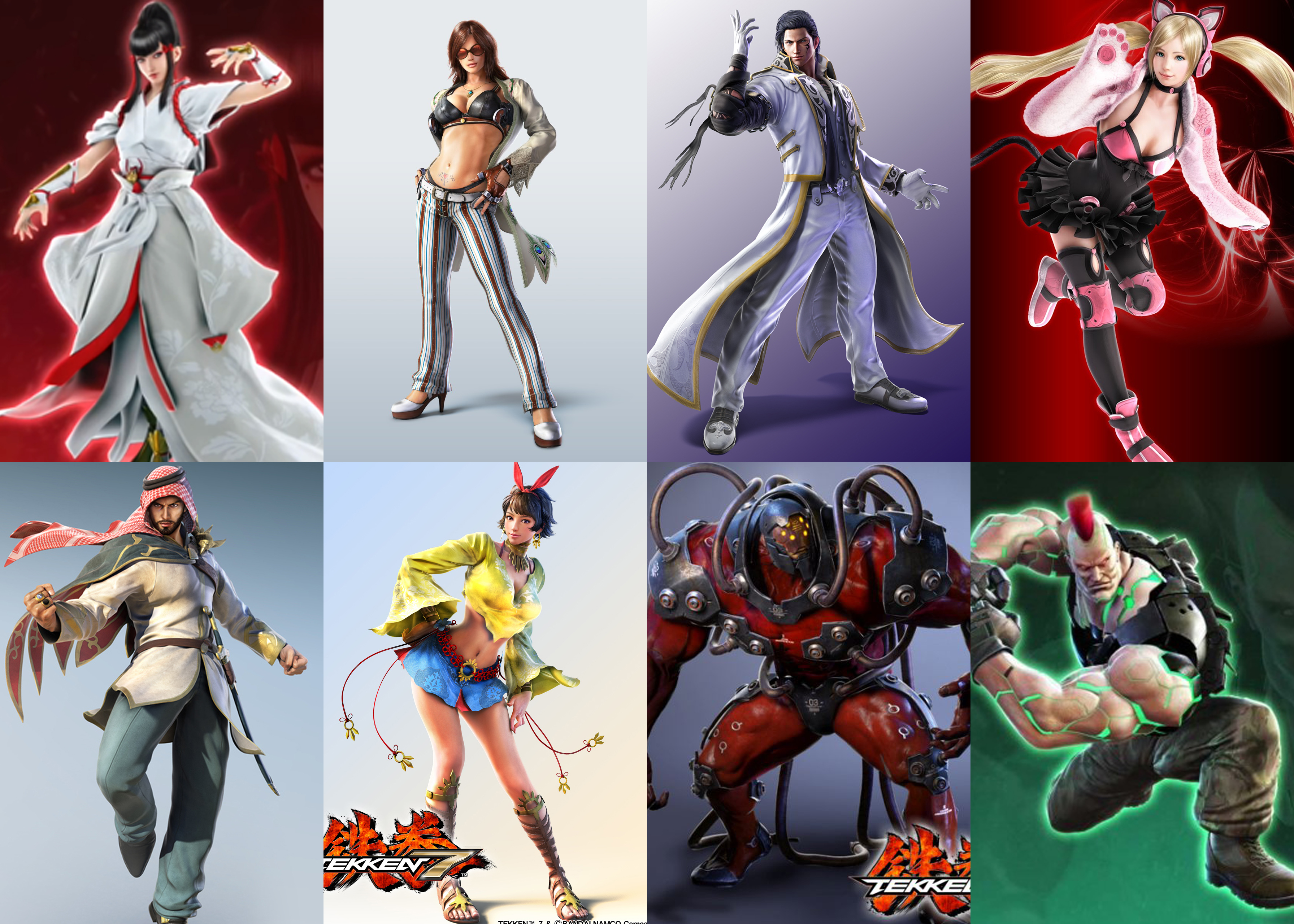 Tekken Characters And Voice Actors, Tekken 7